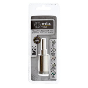 70-04175 | MTX Tools Basic teemantkattega augusaag, 20 mm