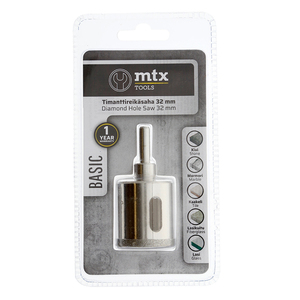 70-04176 | MTX Tools Basic teemantkattega augusaag, 32 mm