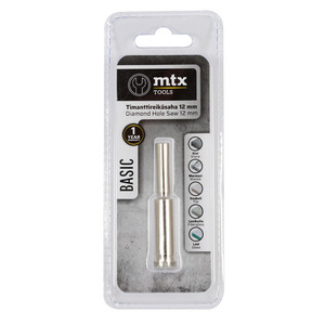 70-04184 | MTX Tools Basic teemantkattega augusaag, 12 mm