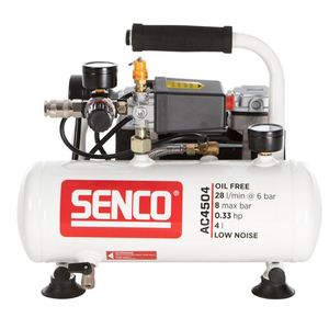 70-04250 | SENCO AC4504 suruõhukompressor 4 l, ülivaikne