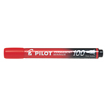 Pilot-markimispliiats-Permanent-Marker-100-punane