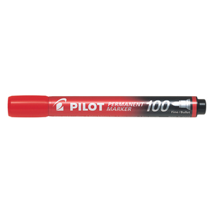 70-09155 | Pilot märkimispliiats Permanent Marker 100 punane