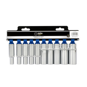 70-09512 | MTX Tools Basic 10-osaline padrunikomplekt, pikk, 1/2", 10—24 mm