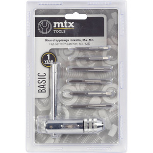 70-13653 | MTX Tools Basic keermestusnarrega keermepuurikomplekt M4-M6