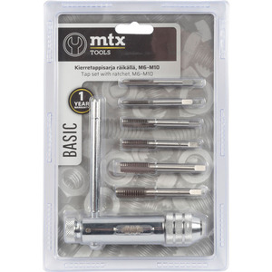 70-13654 | MTX Tools Basic keermestusnarrega keermepuurikomplekt M6-M10