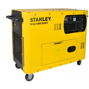 70-13838 | Stanley D-SG 6000 diiselgeneraator, 2 x 230 V + 1 x 400 V, 6300 W