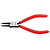 70-16362 | Knipex® 44 11 J0 lukustusrõngatangid sirged pigistavad 8-13 mm 140 mm