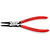 70-16363 | Knipex® 44 11 J2 lukustusrõngatangid sirged pigistavad 19-60 mm 180 mm