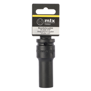 76-2415 | MTX Tools pikk jõupadrun, 15 mm, 1/2"