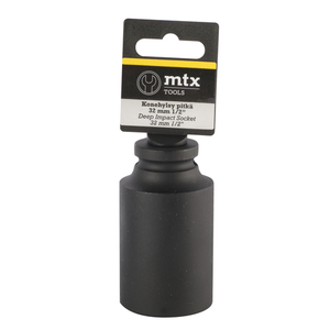 76-2432 | MTX Tools pikk jõupadrun, 32 mm, 1/2"