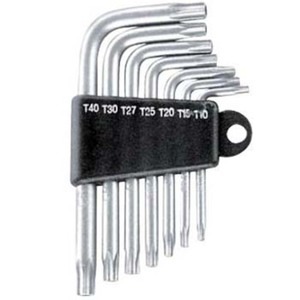 77-4014 | MTX Tools Basic 7-osaline Torx-võtmete komplekt, T10—T40