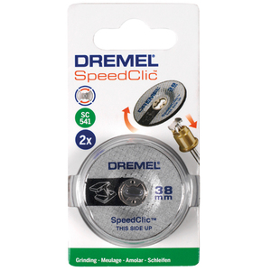 78-1191 | Dremel® SpeedClic 541 metalli lihvketas, 38 mm, 2 tk