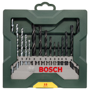 78-8328 | Bosch puuride komplekt kivi/puit/metall 15 osa