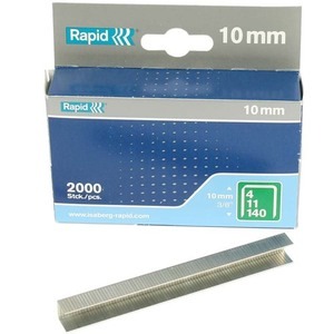 80-1725 | Rapid No140 flatwire klambrid 10 mm 2000 tk