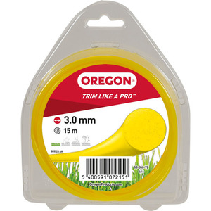 85-01410 | Oregon trimmeri jõhv 3,0 mm x 15 m kollane