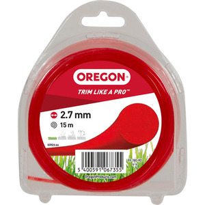 85-02038 | Oregon trimmeri jõhv punane 2,7 mm x 15 m
