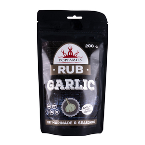 85-02568 | Poppamies Garlic RUB maitseainesegu, 200 g