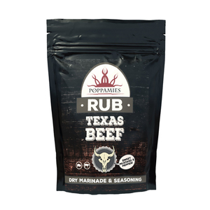 85-02571 | Poppamies Texas Beef RUB maitseainesegu, 200 g
