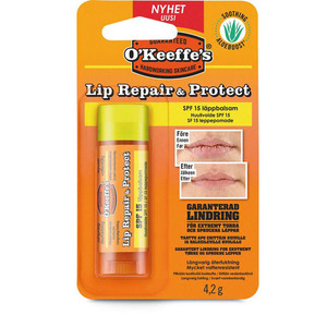 86-03036 | O'Keeffe's Lip Repair & Protect SPF huulepalsam, 4,2 g