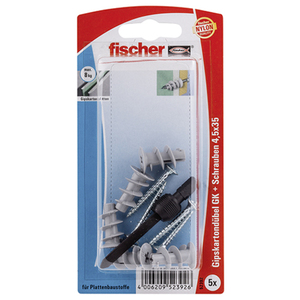 88-4732 | Fischer GK S K kipsplaaditüübel kruviga 5 tk + paigaldustööriist