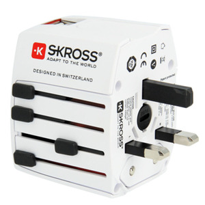 90-01357 | Skross Maailma reisiadapter USB-pordist laetavatele seadmetele