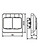 90-01779 | Harju Hiili 2-osaline maandusega pistikupesa, süvistatav, IP44, must