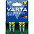 95-00345 | VARTA Recharge Accu Power AAA 1000 mAh akupatareid 4 tk