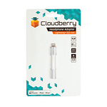 Cloudberry-Lightning---35-mm-audioadapter-8-cm-valge