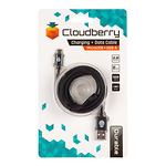 Cloudberry-Micro-USB-kaabel-2-m-must
