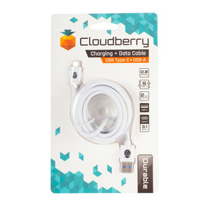 95-01091 | Cloudberry USB Type-C 3.1 kaabel, valge, 2 m
