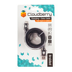 Cloudberry-USB-Type-C-31-vastupidav-andmekaabel-must-25-m
