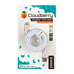 Cloudberry-Lightning-vastupidav-andmekaabel-25-m-valge