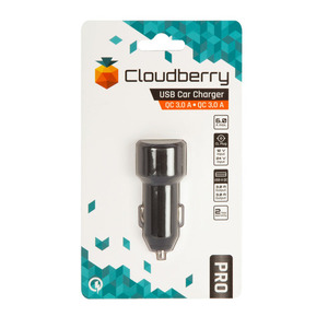 95-01147 | Cloudberry 6 A autolaadija 2 x QC 3.0 3 A