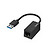 95-01983 | Hama võrguadapter RJ45 emane - USB-A isane USB 3.0 1 Gbit/s
