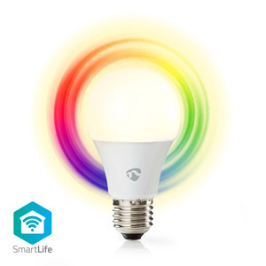 95-02448 | Nedis SmartLife LED-lamp, E27, RGB 2700—6500 K, valge, Wi-Fi