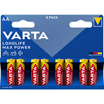 VARTA-Longlife-max-power-AA-patarei-8-pakk