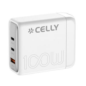 95-02644 | Celly võrgulaadija, 2 x USB-C + USB-A, 100 W
