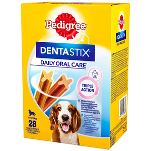 96-00062 | Pedigree Dentastix Medium närimispulgad, 4 x 180 g