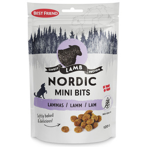 96-01220 | Best Friend Nordic Mini Bits lambamaius, 120 g