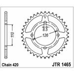 98-19133 | JT tagumine ketiratas Kawasaki 65cc z46 420-ketile (JTR1465.46)