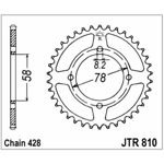 98-19271 | JT tagumine ketiratas Suzuki 125cc z43 (JTR810.43)