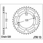 98-19345 | JT tagumine ketiratas Cagiva 125cc z41 (JTR13.41)