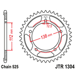 98-19430 | JT tagumine ketiratas Honda 600cc z45 (JTR1304.45)
