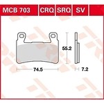98-22089 | TRW-Lucas esipiduriklotsid Honda CB/CBR
