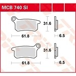 98-22150 | Sinter esipiduriklotsid KTM SX 65/85